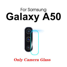 Load image into Gallery viewer, 2 In 1 on For Samsung Galaxy A50 2019 Camera Lens Film &amp; 9D Screen Protector Protective Tempered Glass for Galaxy SM A50 A505F