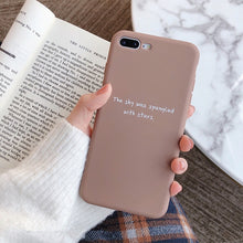 Load image into Gallery viewer, For Iphone 7 8 Plus 6s LOVE Pattern Simple Text Cover Case For Iphone X XS 6 6s 7 7plus 8 8plus Soft TPU Silicone Phone Case