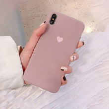 Load image into Gallery viewer, For Iphone 7 8 Plus 6s LOVE Pattern Simple Text Cover Case For Iphone X XS 6 6s 7 7plus 8 8plus Soft TPU Silicone Phone Case