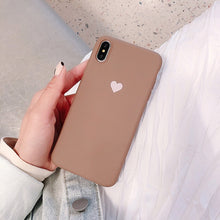 Load image into Gallery viewer, For Iphone 7 8 Plus 6s LOVE Pattern Simple Text Cover Case For Iphone X XS 6 6s 7 7plus 8 8plus Soft TPU Silicone Phone Case