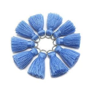 CHENGRUI L46,2cm,tassel,cotton tassels,mini tassel,jewelry accessories,diy accessories,earrings materials,10pcs/bag