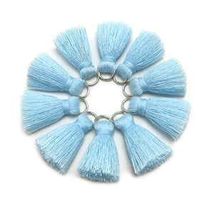 CHENGRUI L46,2cm,tassel,cotton tassels,mini tassel,jewelry accessories,diy accessories,earrings materials,10pcs/bag