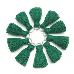 CHENGRUI L46,2cm,tassel,cotton tassels,mini tassel,jewelry accessories,diy accessories,earrings materials,10pcs/bag