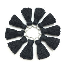 Load image into Gallery viewer, CHENGRUI L46,2cm,tassel,cotton tassels,mini tassel,jewelry accessories,diy accessories,earrings materials,10pcs/bag