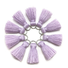 Load image into Gallery viewer, CHENGRUI L46,2cm,tassel,cotton tassels,mini tassel,jewelry accessories,diy accessories,earrings materials,10pcs/bag