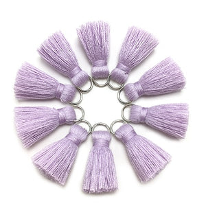 CHENGRUI L46,2cm,tassel,cotton tassels,mini tassel,jewelry accessories,diy accessories,earrings materials,10pcs/bag