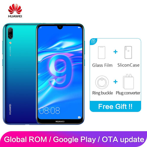 Huawei Enjoy 9 Y7 Pro Global ROM 4GB 128GB 6.26 inch Snapdragon 13MP 450 Octa Core Android 8.1 Smartphone 4000mAh Dual Card