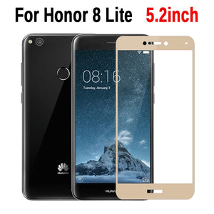 2pcs Glass For Huawei Honor 8 Lite light Protective Tempered Safety Glass On Honor 8 Honor8 Lite light 8lite Screen Protector