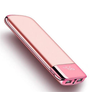 30000mah Power Bank External Battery 2 USB LED Powerbank Portable Mobile phone Charger for iPhone X Samsung S10 Huawei Xiaomi