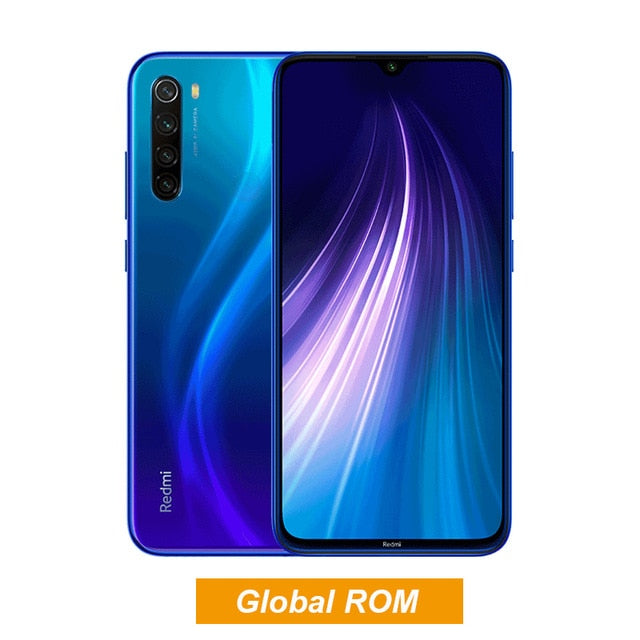 In stock Global ROM Xiaomi Redmi Note 8 4GB 64G 48MP Quad Camera Smartphone Snapdragon 665 Octa Core 6.3