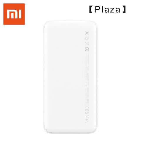 (Plaza) Newest Xiaomi Redmi Power Bank 20000mAh QC 3.0 USB Type C18W Quick Charge Powerbank Fast Charging Portable Charger