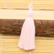 Load image into Gallery viewer, 8cm Cotton Tassel Hanging Rope Fringe Tassel for Sewing Curtains Garment Home Decoration Jewelry Craft Accessories 10pcs/lot