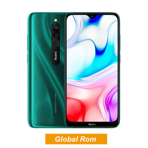 Global Rom Xiaomi Redmi 8 3GB 32GB Snapdragon 439 Octa Core Cellphone 12MP Dual Camera 5000mAh Large Battery Mobile Phone OTA