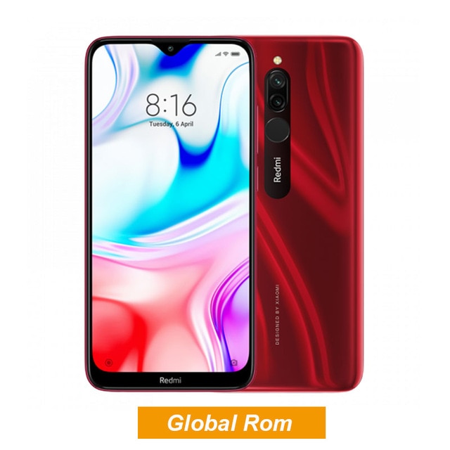 Global Rom Xiaomi Redmi 8 3GB 32GB Snapdragon 439 Octa Core Cellphone 12MP Dual Camera 5000mAh Large Battery Mobile Phone OTA