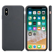 Load image into Gallery viewer, Luxury Original Official Silicone case logo For iPhone 7 8 Plus For iPhone X XS Max XR 6 6S case