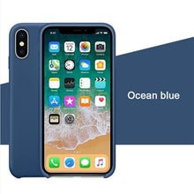 Load image into Gallery viewer, Luxury Original Official Silicone case logo For iPhone 7 8 Plus For iPhone X XS Max XR 6 6S case