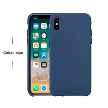 Load image into Gallery viewer, Luxury Original Official Silicone case logo For iPhone 7 8 Plus For iPhone X XS Max XR 6 6S case