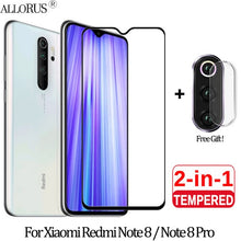 Load image into Gallery viewer, 3-in-1 Case + Camera Tempered Glass For Xiaomi Redmi-Note-8-Pro Screen Protector redmi note8 pro Glass redmi note 8 3D Glass