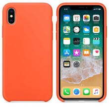 Load image into Gallery viewer, Luxury Logo original silicone case for Apple iPhone 7 8 Plus back cover for iPhone X Xs 11 Pro Max XR 5S SE 6 6S Plus 2019 case