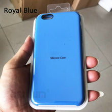 Load image into Gallery viewer, Luxury Logo original silicone case for Apple iPhone 7 8 Plus back cover for iPhone X Xs 11 Pro Max XR 5S SE 6 6S Plus 2019 case