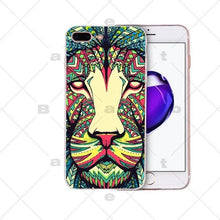 Load image into Gallery viewer, Big Lion On Stone snow Painted Beautiful Phone Accessories Case for Apple iPhone 8 7 6 6S Plus X XS MAX 5 5S SE XR Cellphones