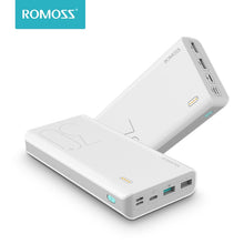 Load image into Gallery viewer, 30000mAh ROMOSS Sense 8+ Power Bank Portable External Battery With QC Two-way Fast Charging Portable Powerbank Charger For Phone