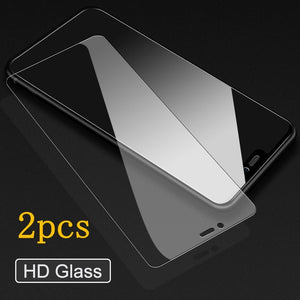 2pcs/lot Full Tempered Glass For Oneplus 6 6T 7 Glass Screen Protector 2.5D tempered glass For one plus 7 6 6t Anti Blue glass