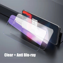 Load image into Gallery viewer, 2pcs/lot Full Tempered Glass For Oneplus 6 6T 7 Glass Screen Protector 2.5D tempered glass For one plus 7 6 6t Anti Blue glass